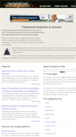 Mobile Screenshot of paranormalqa.com